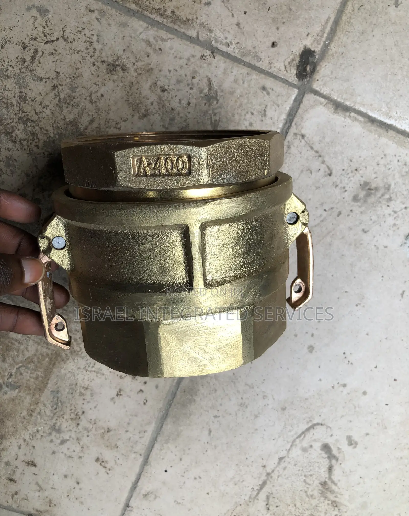Cam Lock 4” Brass
