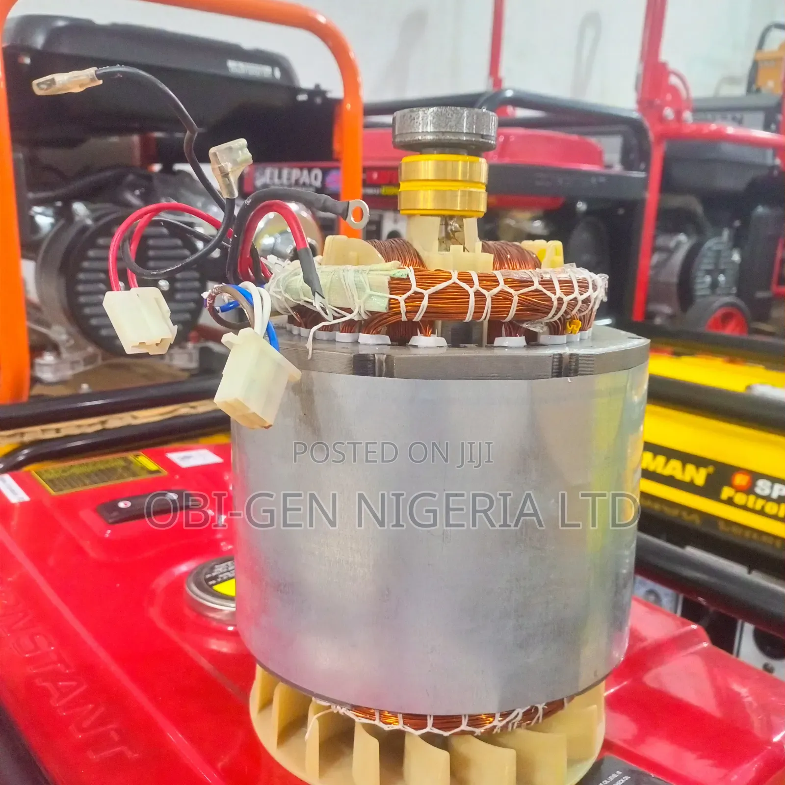 Follow Come Complete Alternator Coil  6.5kva Generator Set