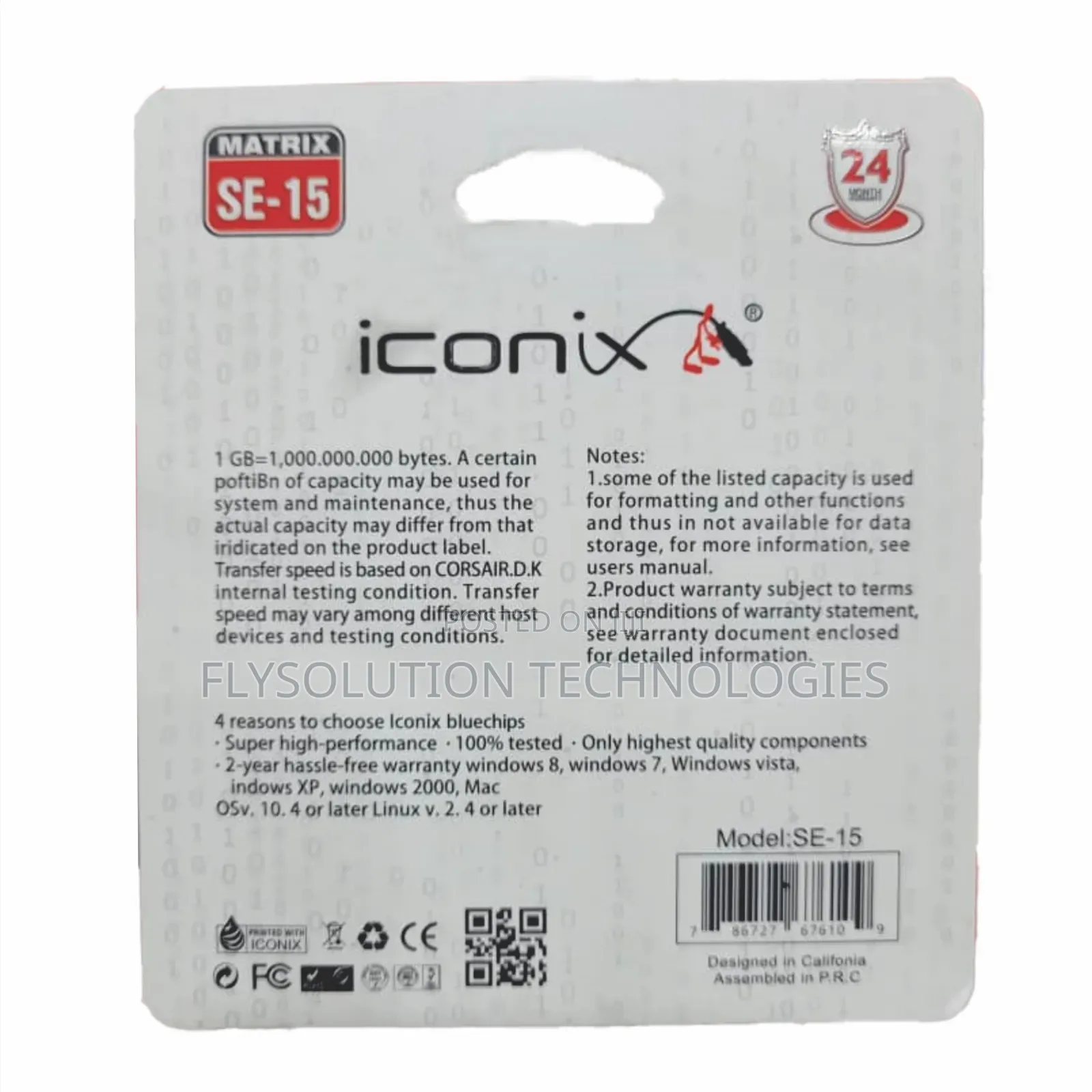 Iconix Se-15 Usb 3.0 Flash Drive 64gb