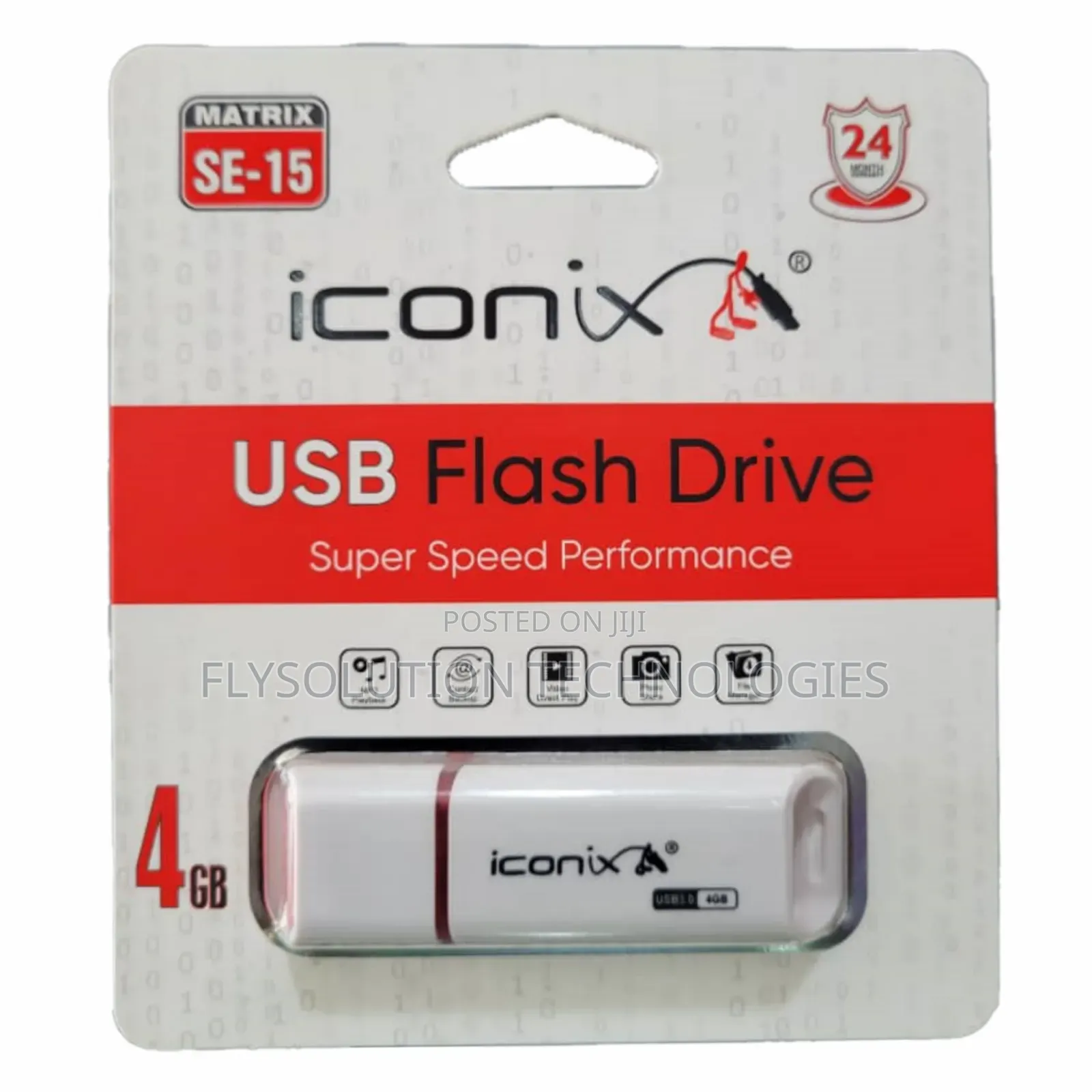 Iconix Se-15 Usb 3.0 Flash Drive 4gb
