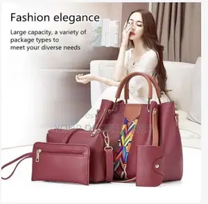 4 PCS Women Handbag
