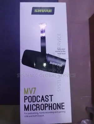 Shure Mv7 Podcast Microphone