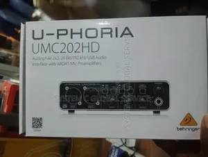 Behringer U-Phoria Umc202hd Soundcard