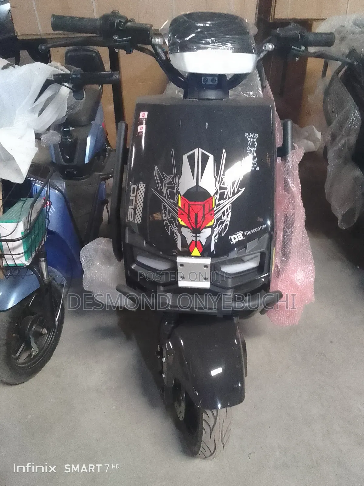 New Motorcycle 2024 Blue