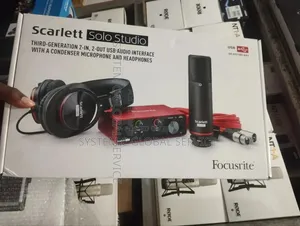 Focusrite Studio Sound Card Scarlett Solo Studio