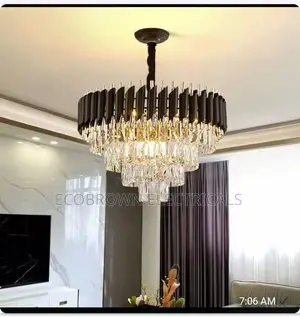 Nordic Glass Chandelier Suitable for Living Room and Rooms