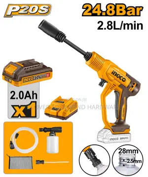 Ingco Cordless Pressure Washer Cpwli20362