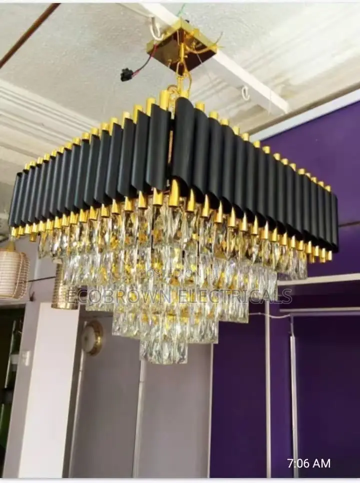 Quare Shaped Nodic Chandelier Suitable for Home