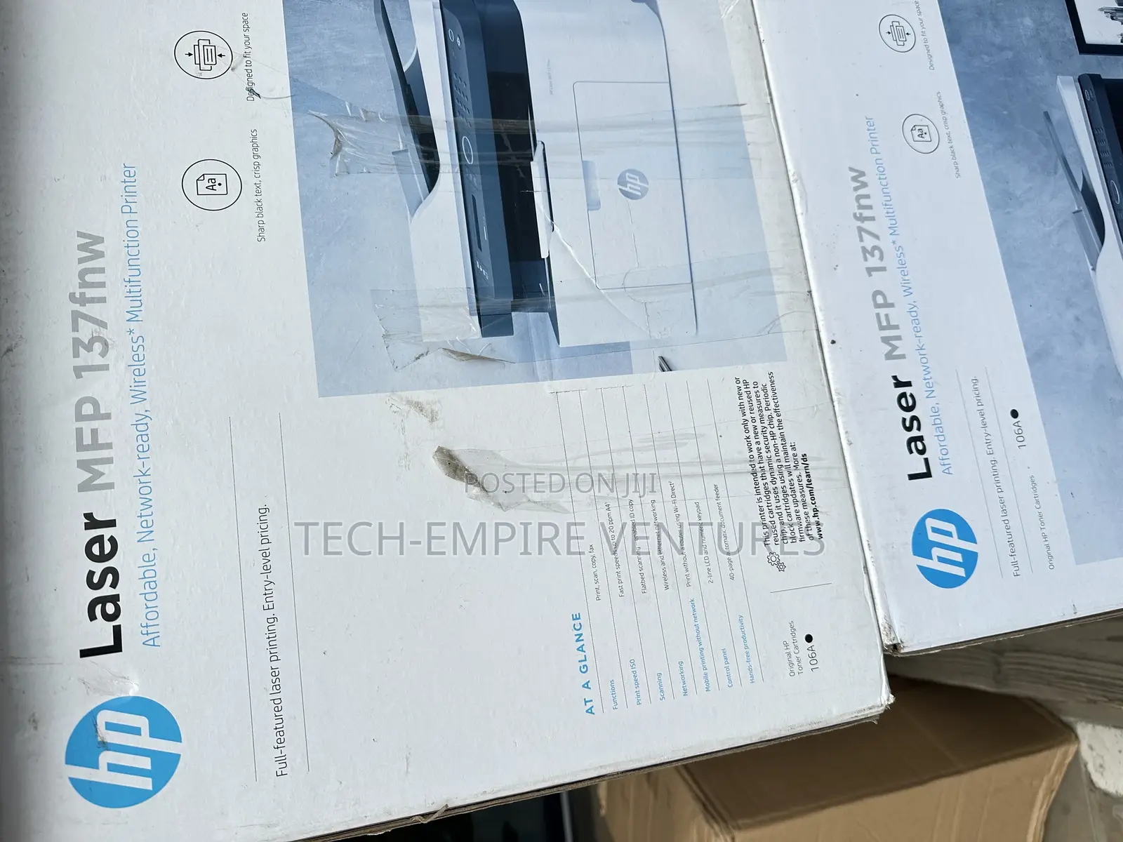 Hp Laserjet MFP 137fnw Printer