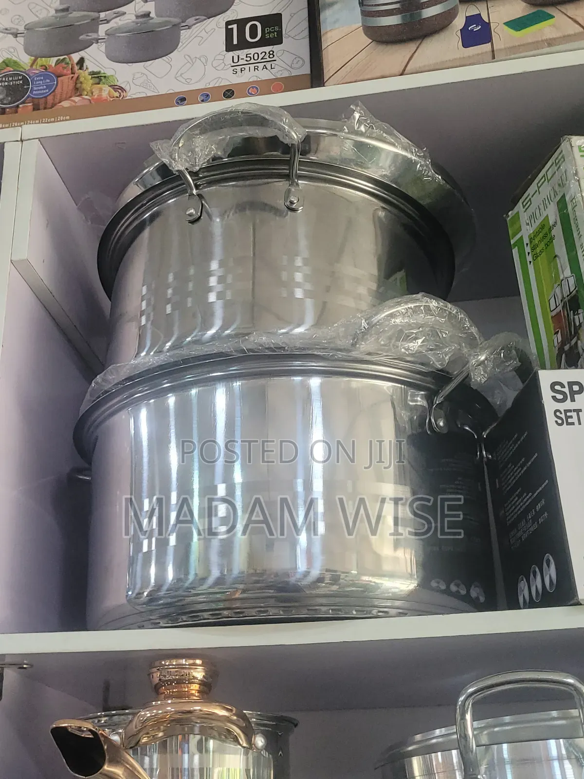 Set of Aluminium Pots