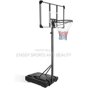 Adjustable Basketball Post