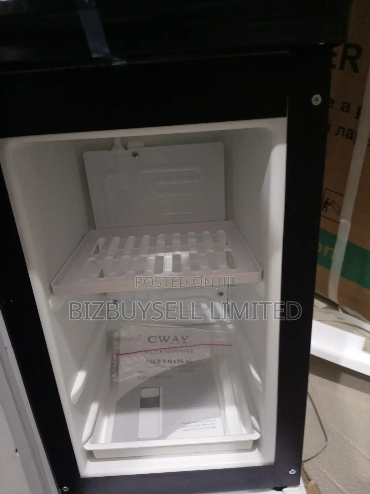 C Way Water Dispenser With Fridge and Child Lock.