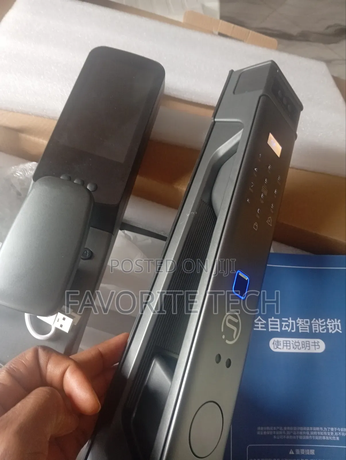 3d Face Recognition Fingerprint Card Unlocked Smart Lock