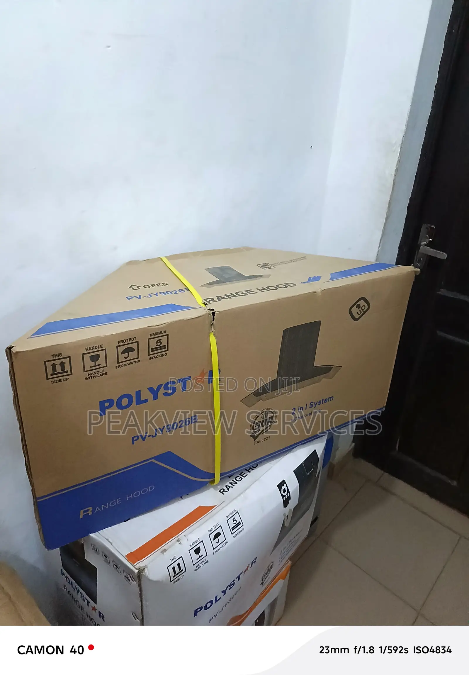 Polystar Smoke Extractor Pv-Jy9026b 90cm– 2-Speed Control