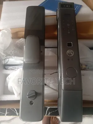 Face Recognition Fingerprint Unlock Smart Lock 3d