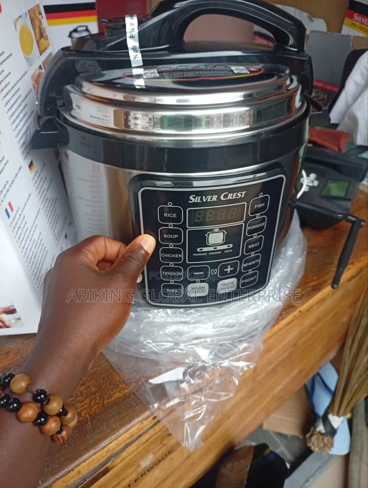 Fast Electric Pressure Pot Cooker