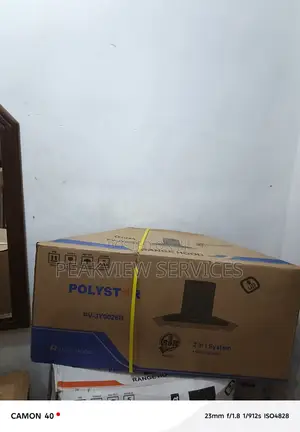 Polystar 90cm 2 in 1– Sleek Power for a Smoke-Free Kitchen