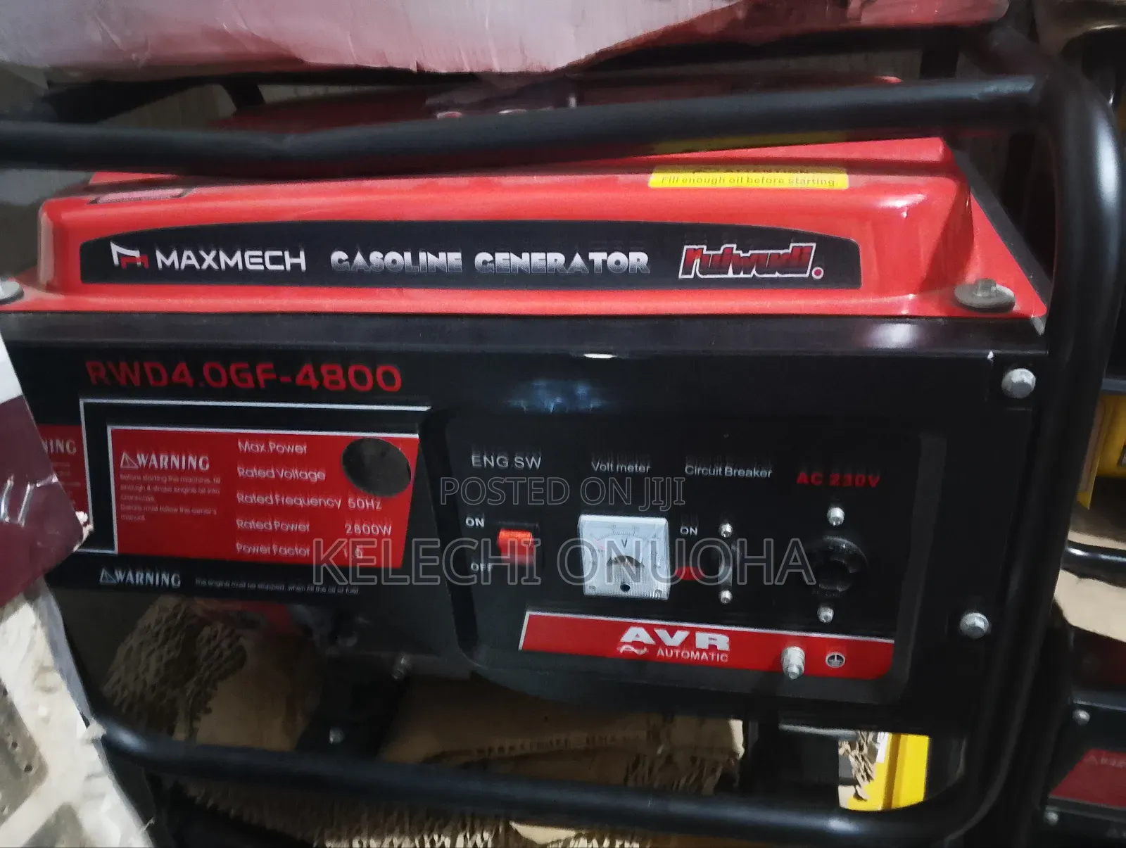 Maxmech Generator Silent 4800
