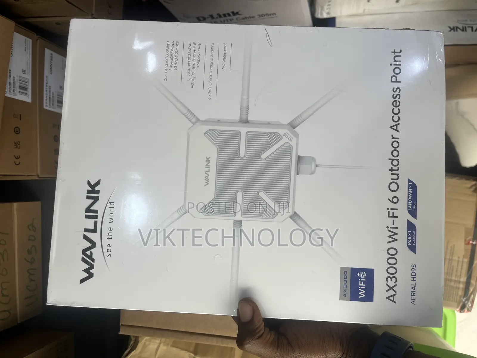Wavlink Ax3000 Wifi 6 Outdoor Access Point
