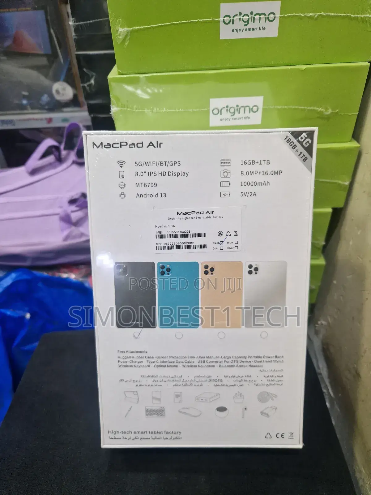 New MacPad Air MPad Mini 16 1 TB Silver