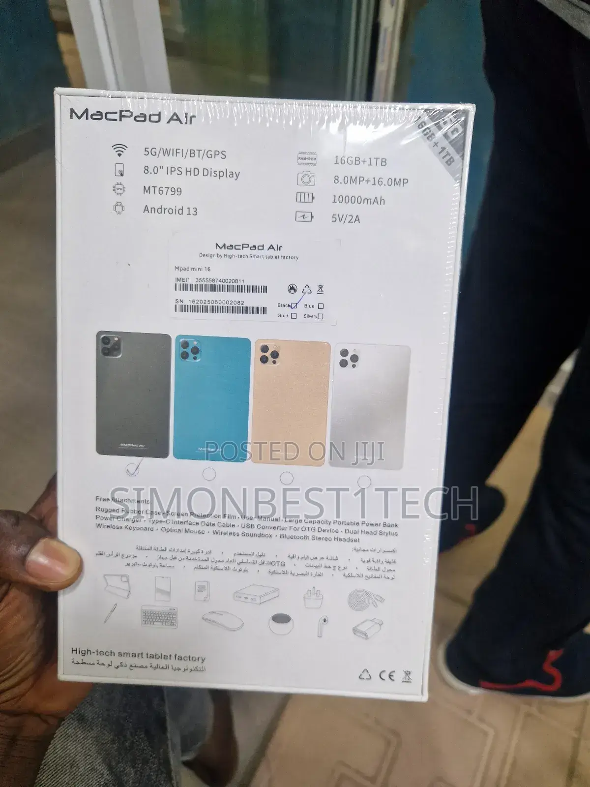 New MacPad Air MPad Mini 16 1 TB Silver