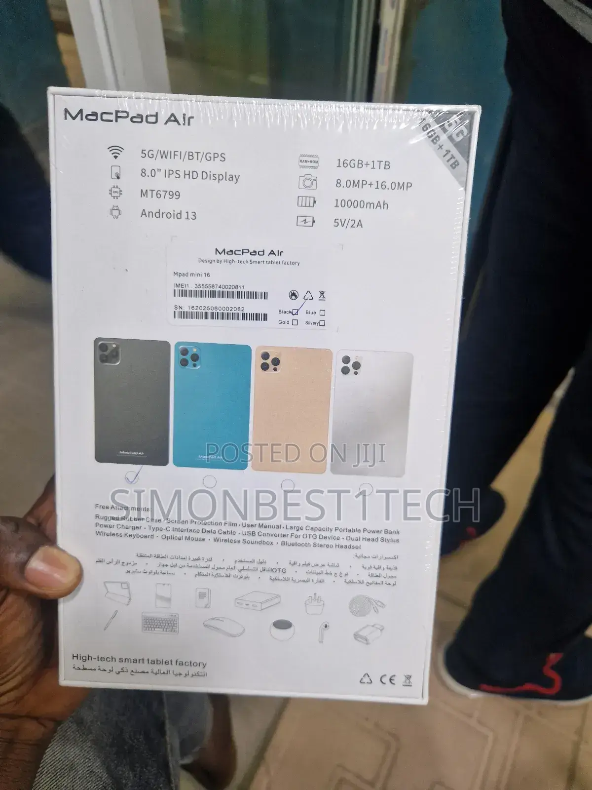New MacPad Air MPad Mini 16 1 TB Silver