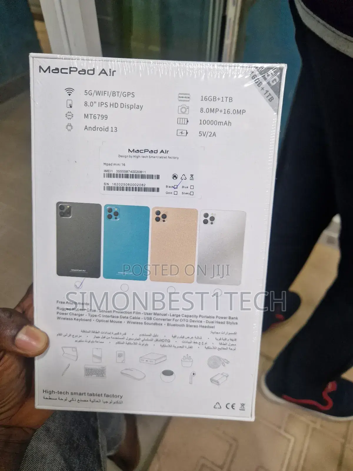 New MacPad Air MPad Mini 16 1 TB Silver