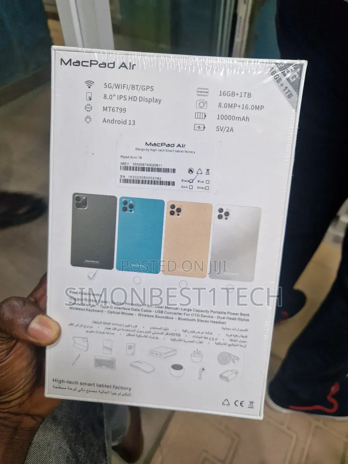 New MacPad Air MPad Mini 16 1 TB Silver