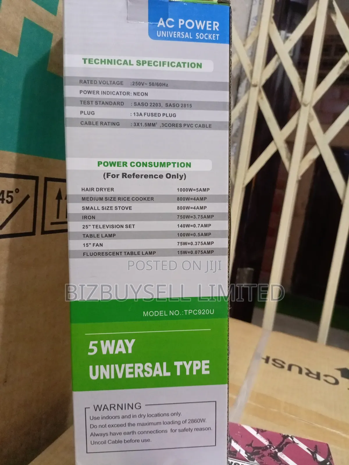 5 Ways Universal Surge Protector Extension Socket With 4usb
