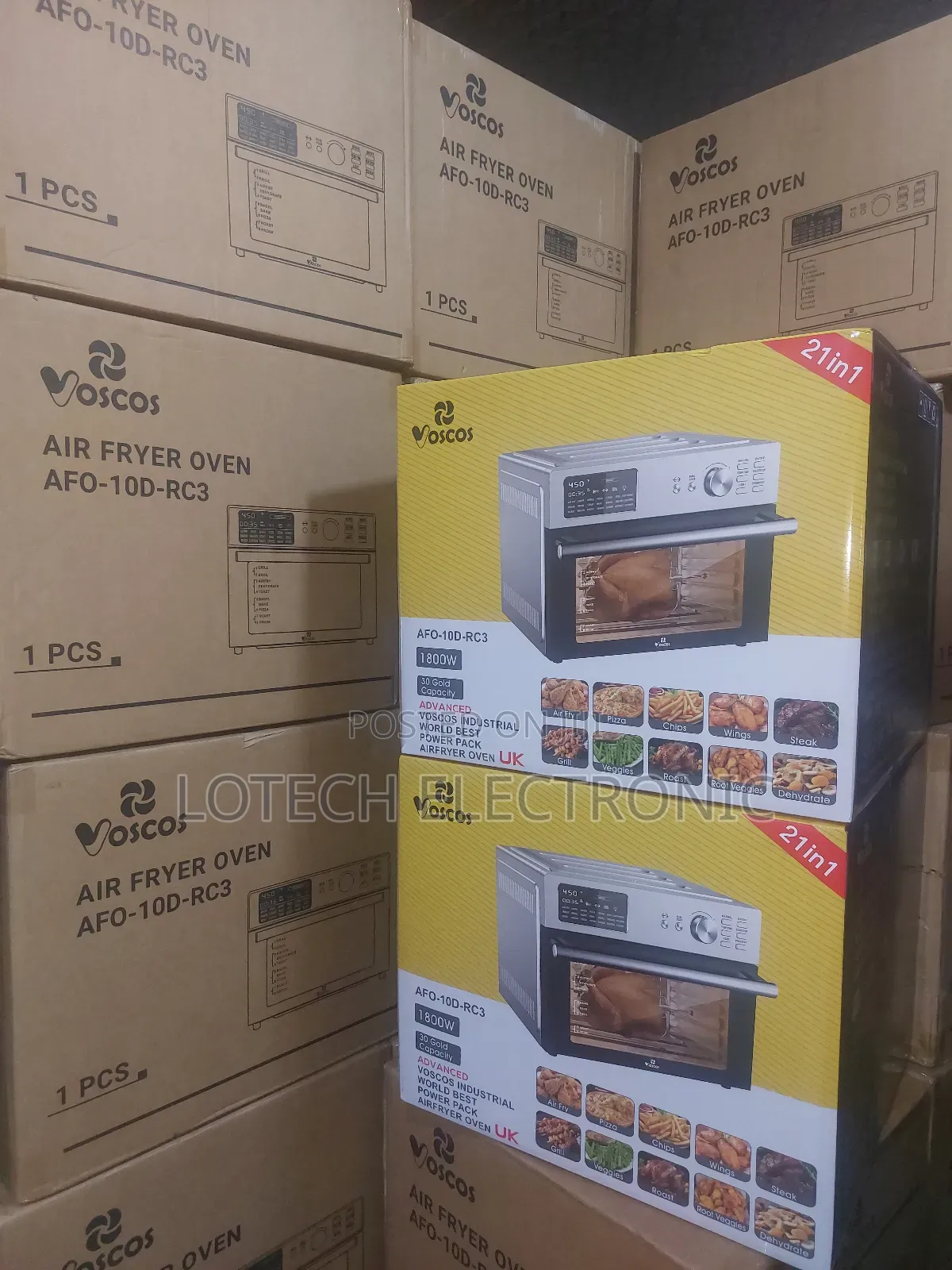 Afo-10d-Rc3 30l Digital Airfryer Oven–Multi-Function Smart