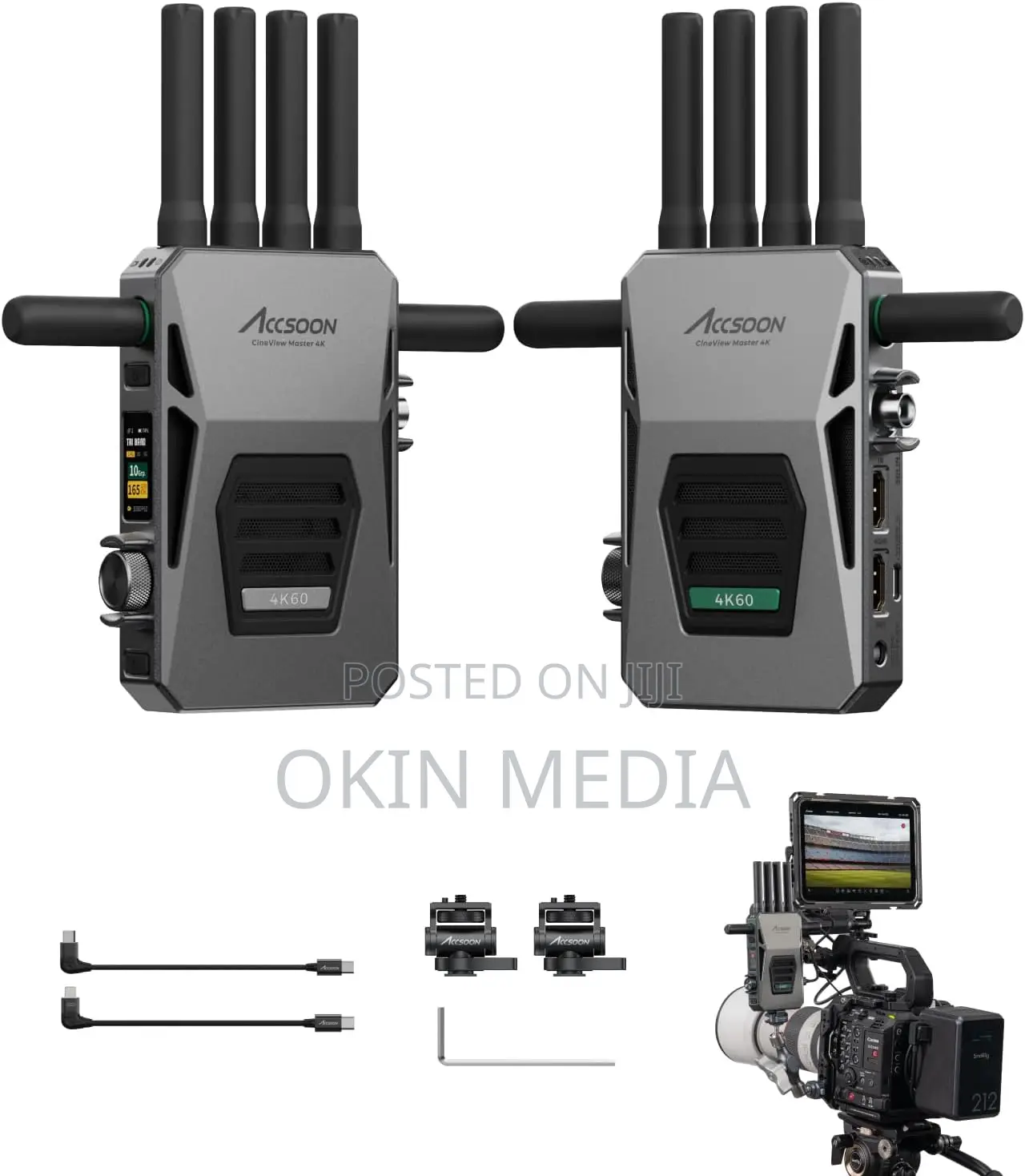 Rent 3 Kilometer Range 60p Wireless Transmitter