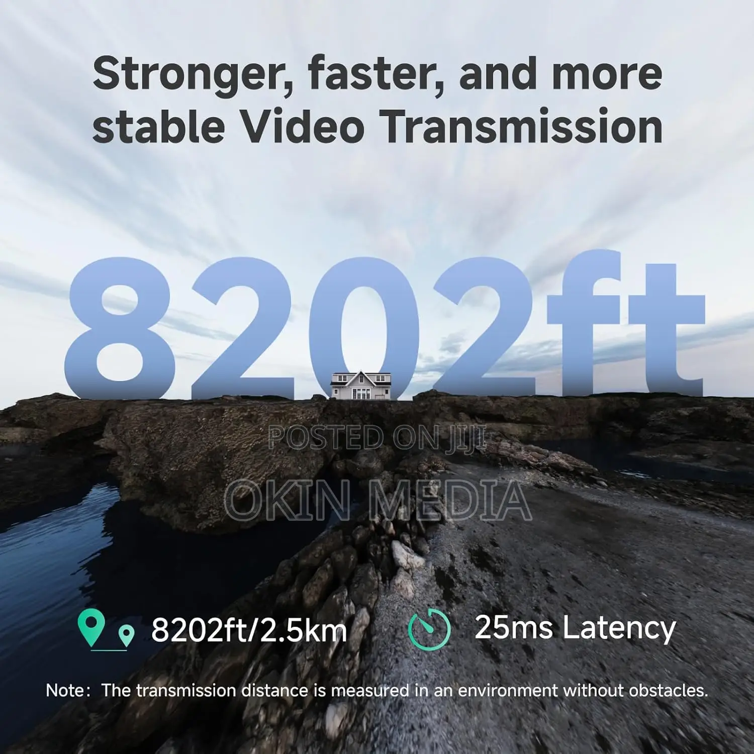 Rent 3 Kilometer Range 60p Wireless Transmitter