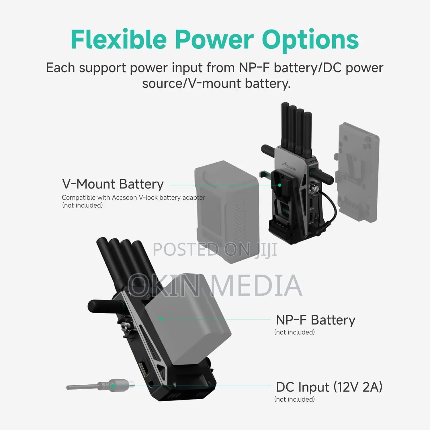 Rent 3 Kilometer Range 60p Wireless Transmitter