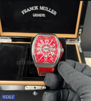 High Quality Luxury Frank Muller Yatching Leather Wristwatch