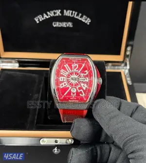 High Quality Luxury Frank Muller Yatching Leather Wristwatch