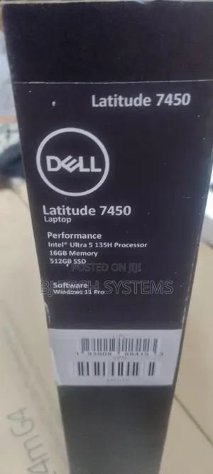 New Laptop Dell Latitude 7450 16GB Intel Core Ultra 5 SSD 512GB