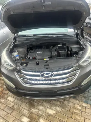 Hyundai Santa Fe Limited 4dr SUV AWD (3.3L 6cyl 6A) 2015 Gray
