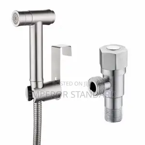 Wall Handheld Bidet Sprayer Bum Bum Shower Toilet Tap