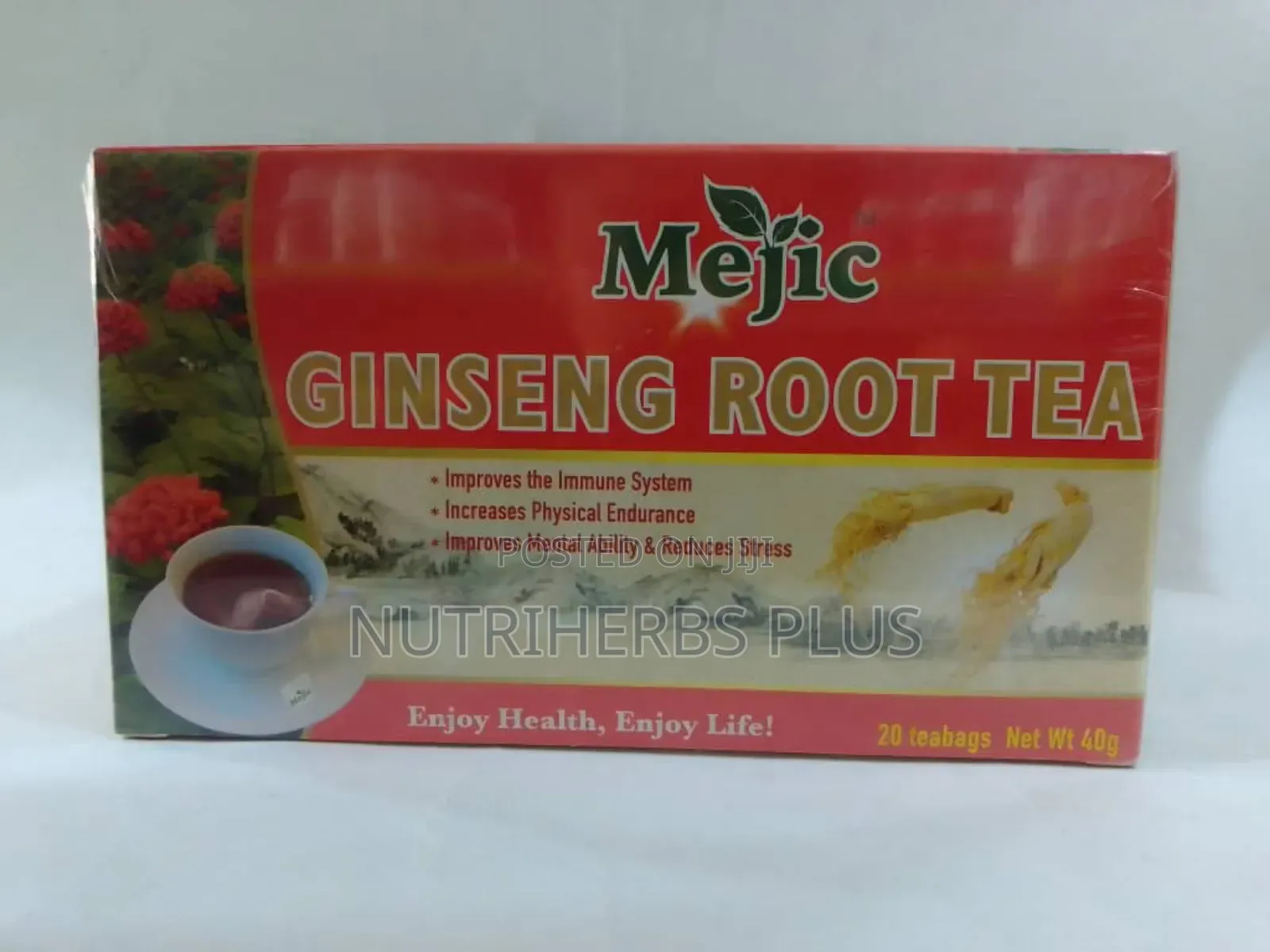 Megic Ginseng Root Tea for Mental Ability Immune Boosting