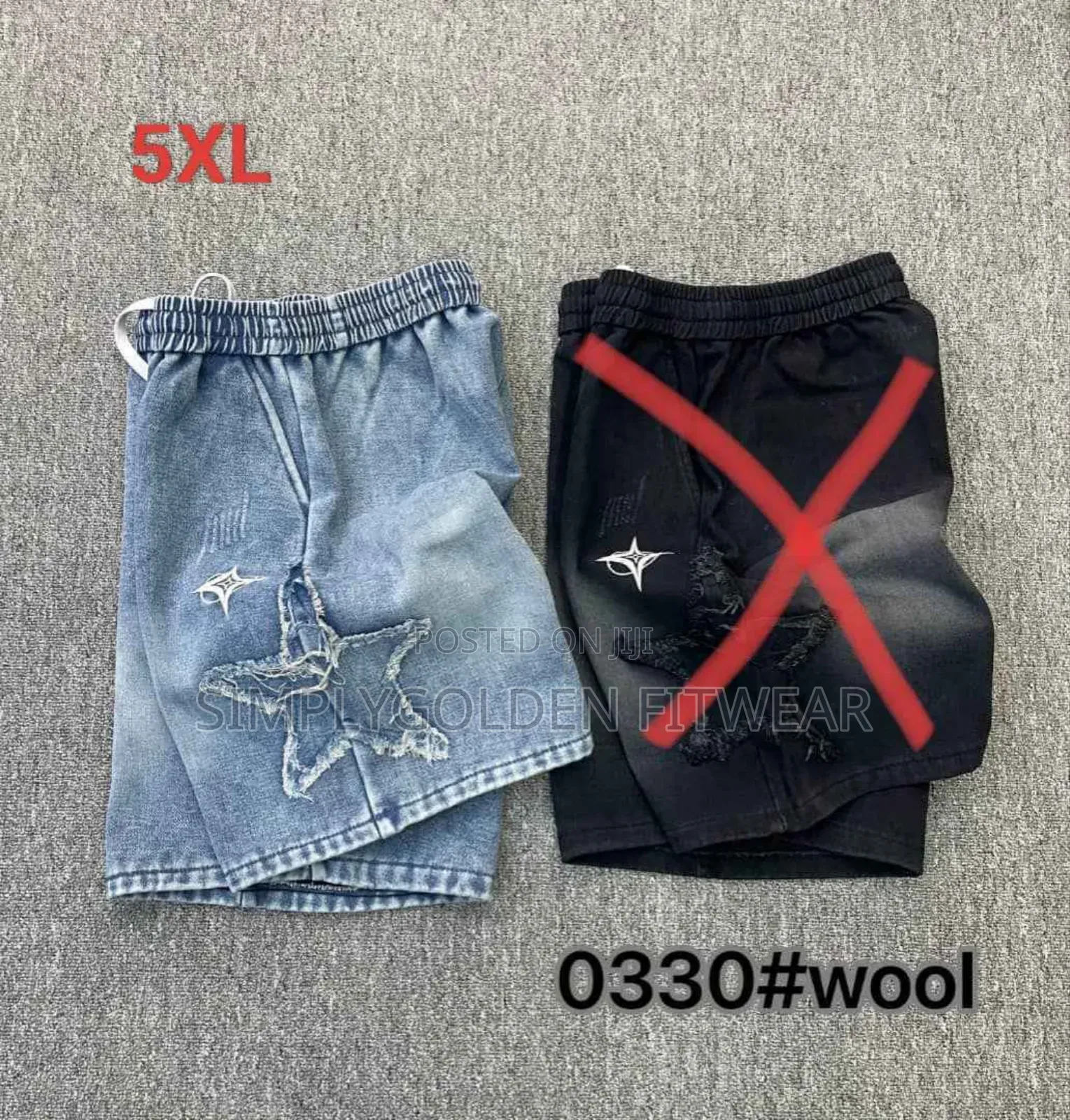Jean Joggers Short