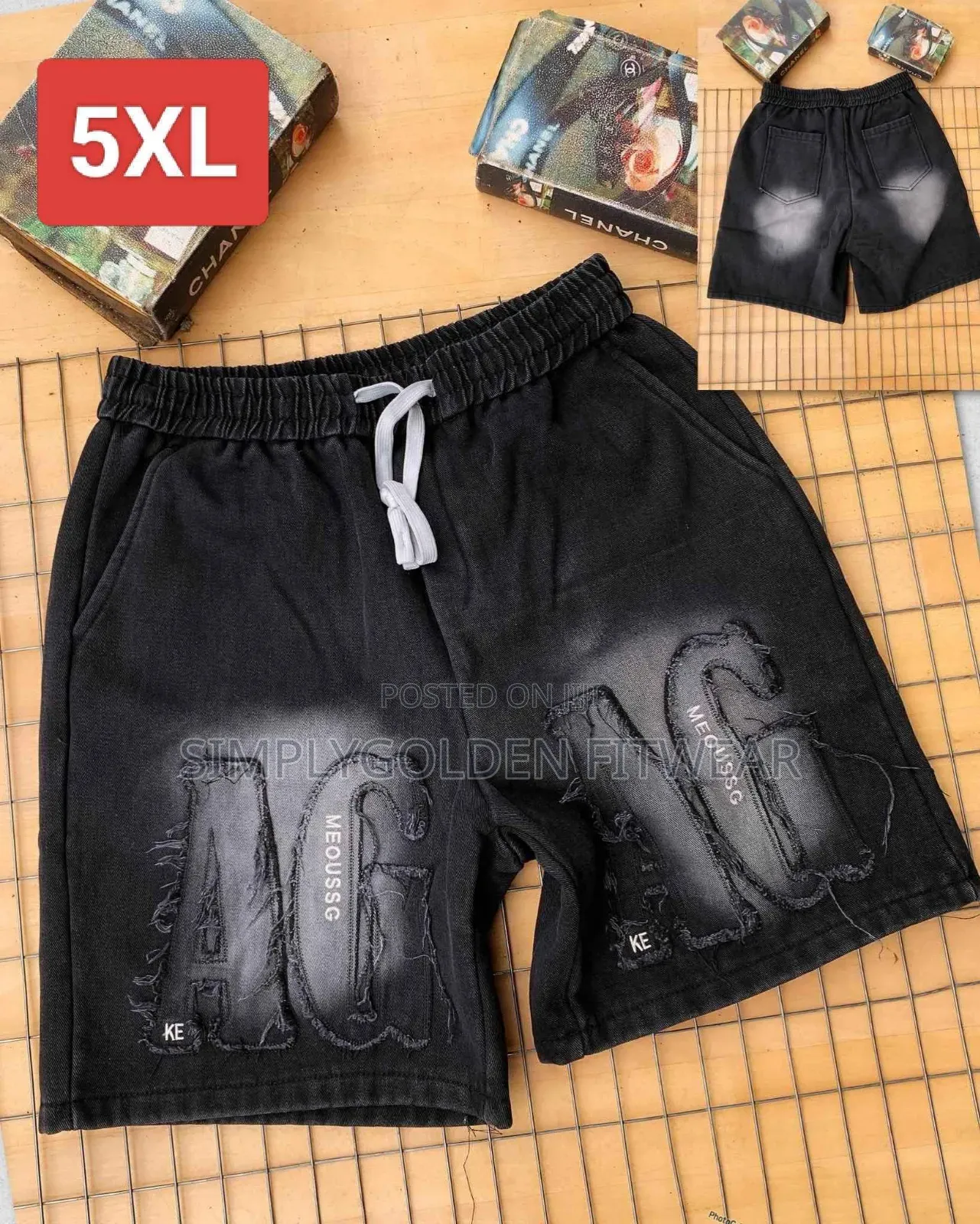 Jean Joggers Short