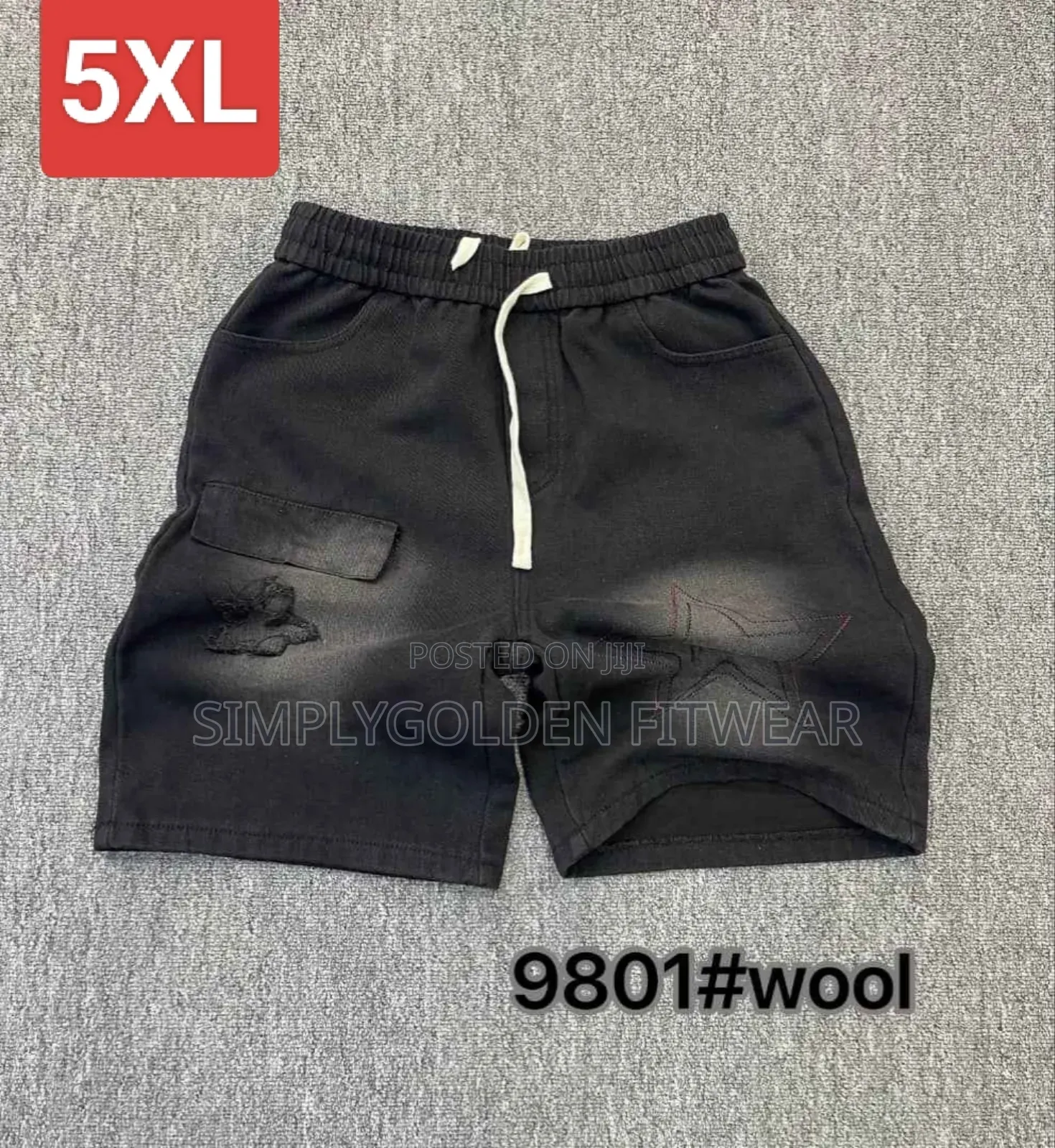 Jean Joggers Short
