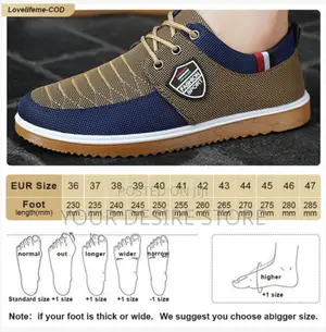 Ashion 2024 Men's Casual Shoes Big Size 39-48