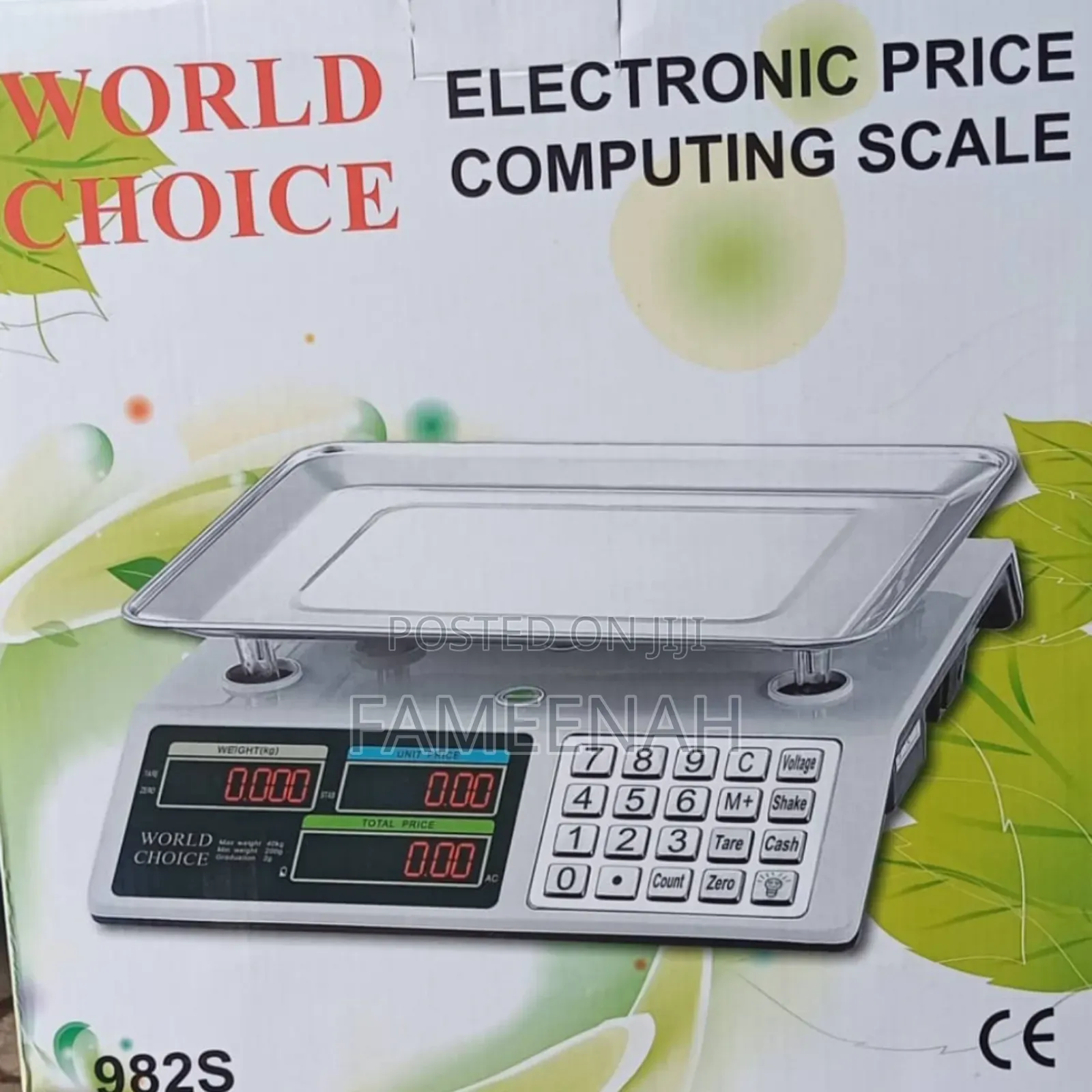 40kg World Choice Digital/Electronic Price Computing Scale