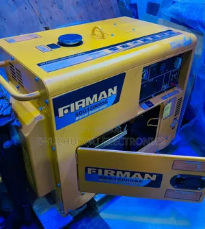 Brand New Firman 10kva Diesel Soundproof Generator (Copper)