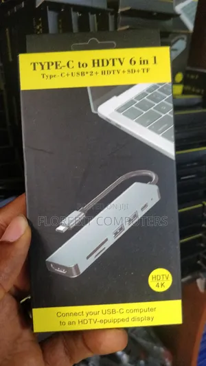Type C to HDTV 6 in 1 Adaptor