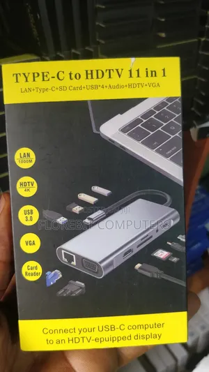 Type C to HDTV 11 in 1 Adaptor