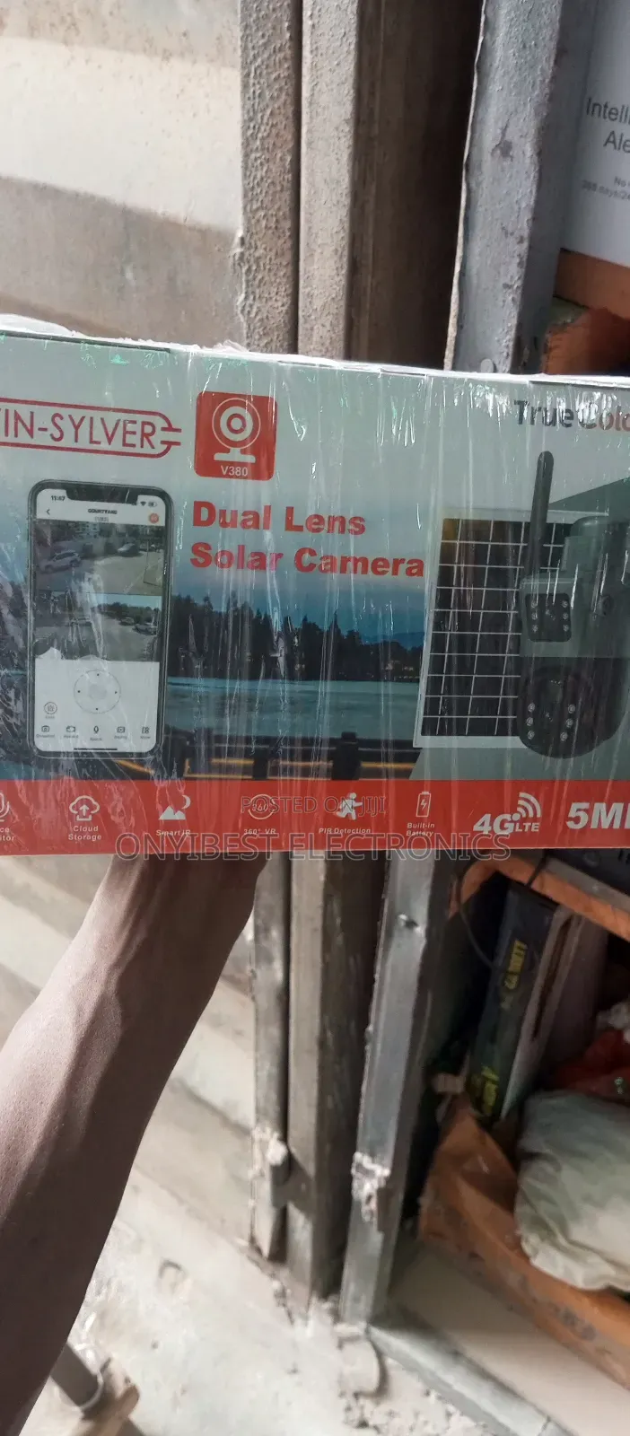 Dual Lens Solar Camera