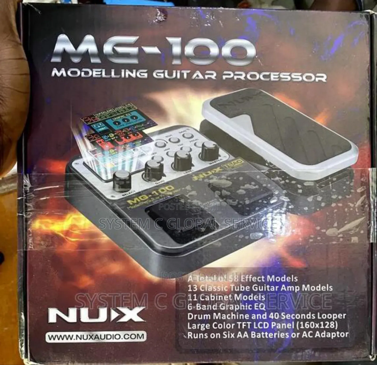 Nux Mg-100 Modeling Guitar Processor