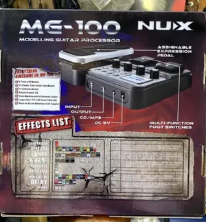 Nux Mg-100 Modeling Guitar Processor